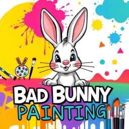 Bad Bunny Painting Ideas icon