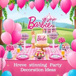 Barbie Party Decoration Ideas icon