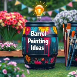 Barrel Painting Ideas icon