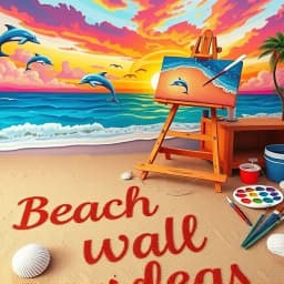 Beach Wall Painting Ideas icon