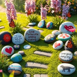 Beautiful Rock Painting Ideas icon