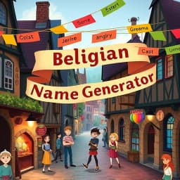 Belgian Name Generator icon
