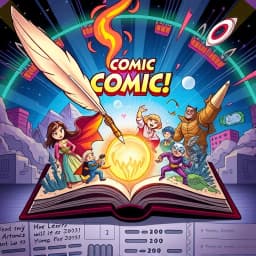 Best Personalized Comic Book Storylines Generator icon