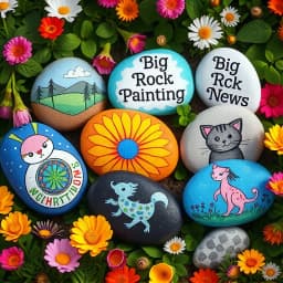 Big Rock Painting Ideas for Beginners icon