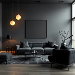 Black Interior Design icon