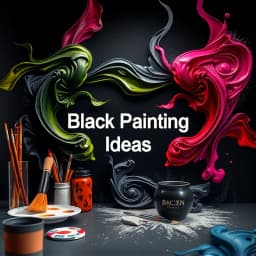 Black Painting Ideas icon