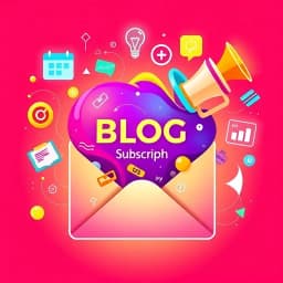 Blog Subscription Email Template icon