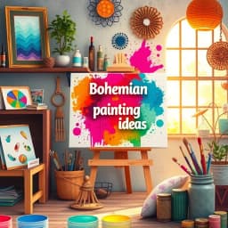 Bohemian Painting Ideas icon
