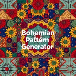 Bohemian Pattern Generator icon