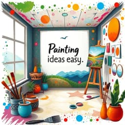 Boho Painting Ideas Easy icon