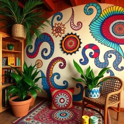 Boho Wall Painting Ideas icon