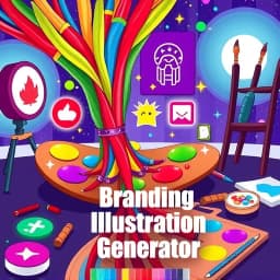 Branding Illustration Generator icon