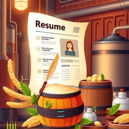 Brewery Manager Resume Generator icon