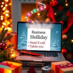 Business Holiday Email Template icon