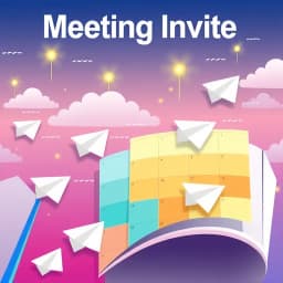 Business Meeting Invite Email Template icon