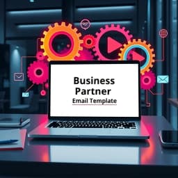 Business Partner Email Template icon