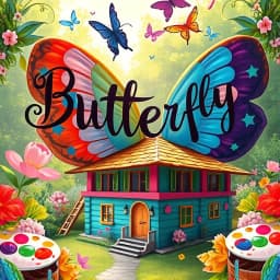 Butterfly House Painting Ideas icon