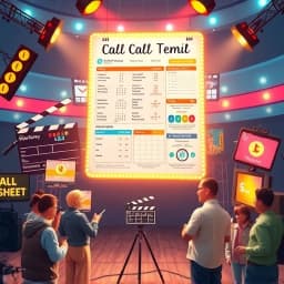 Call Sheet Email Template icon