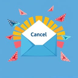 Cancel Meeting Email Template icon