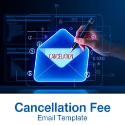 Cancellation Fee Email Template icon