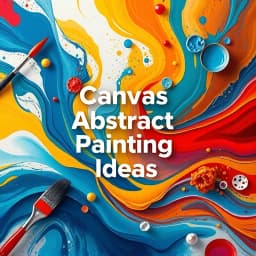 Canvas Abstract Painting Ideas icon