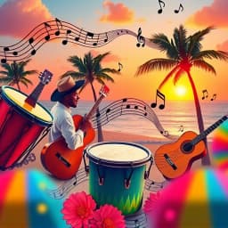 Caribbean Song Lyrics Generator icon