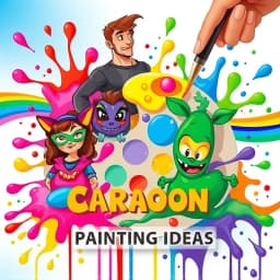 Cartoon Character Painting Ideas icon