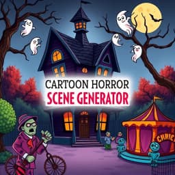 Cartoon Horror Scene Generator icon