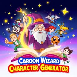 Cartoon Wizard Character Generator icon