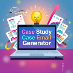 Case Study Email Generator icon