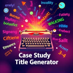 Case Study Title Generator icon