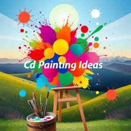 CD Painting Ideas icon
