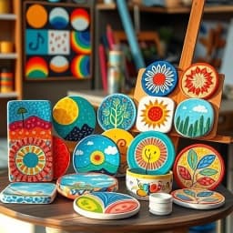 Ceramic Coaster Painting Ideas icon