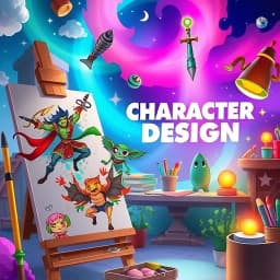 Character Design Illustration Generator icon