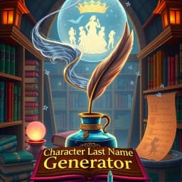 Character Last Name Generator icon