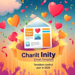 Charity Event Email Template icon