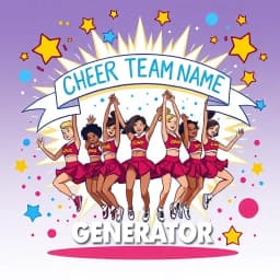 Cheer Team Name Generator icon