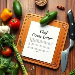 Chef Cover Letter Generator icon