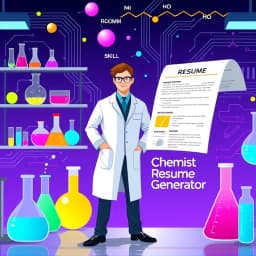 Chemist Resume Generator icon