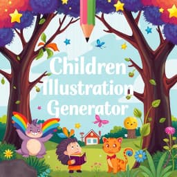 Children Illustration Generator icon