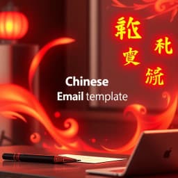 Chinese Email Template icon