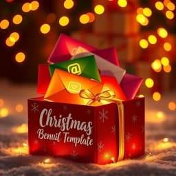 Christmas Bonus Email Template icon