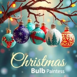 Christmas Bulb Painting Ideas icon