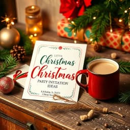 Christmas Party Invitation Ideas icon