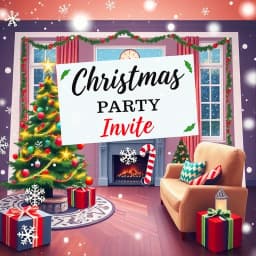 Christmas Party Invite Email Template icon