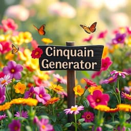 Cinquain Generator icon