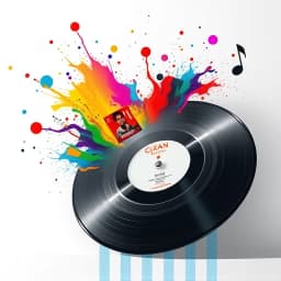 Clean Album Cover Generator icon