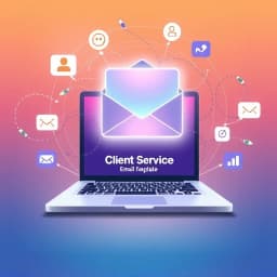 Client Service Email Template icon