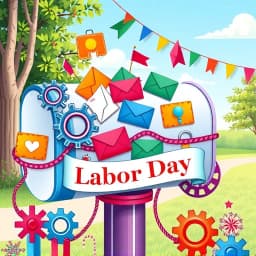 Closed for Labor Day Email Template icon