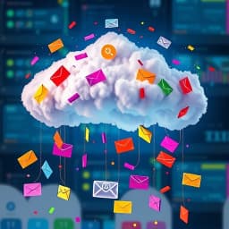 Cloud Service Email Generator icon